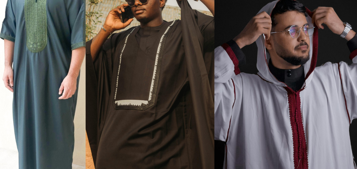 qamis djellaba boubou différence